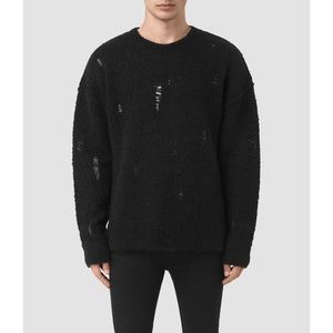 All Saints Hannent Oversized Crew Sweater 338